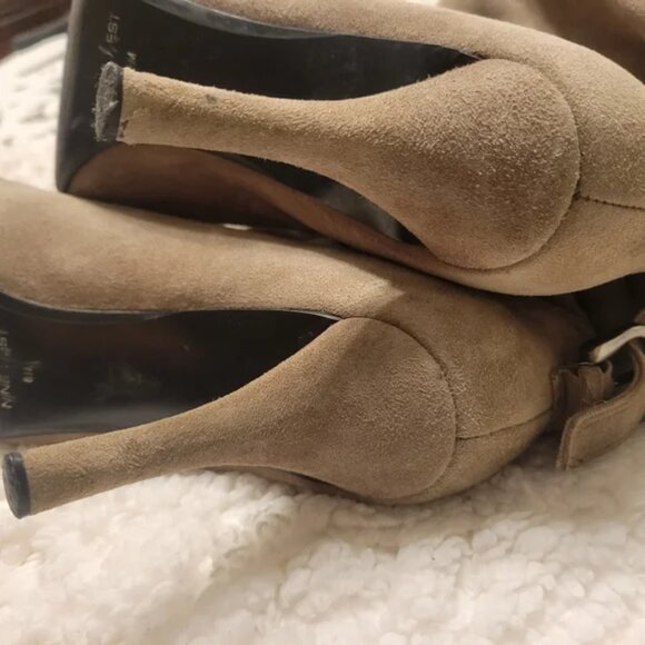 GUC Nine West slouchy heeled boots - Picture 2 of 4